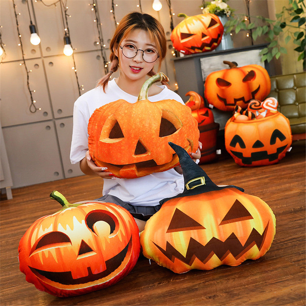 Divertente cuscino a forma di zucca - Gufetto Brand 