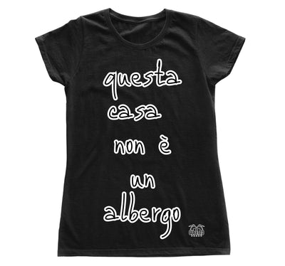 T-shirt Donna ALBERGO ( AL3265784512 ) - Gufetto Brand 