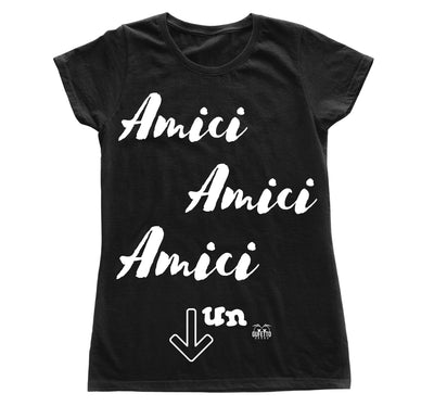 T-shirt Donna AMICI ( A55670921  ) - Gufetto Brand 