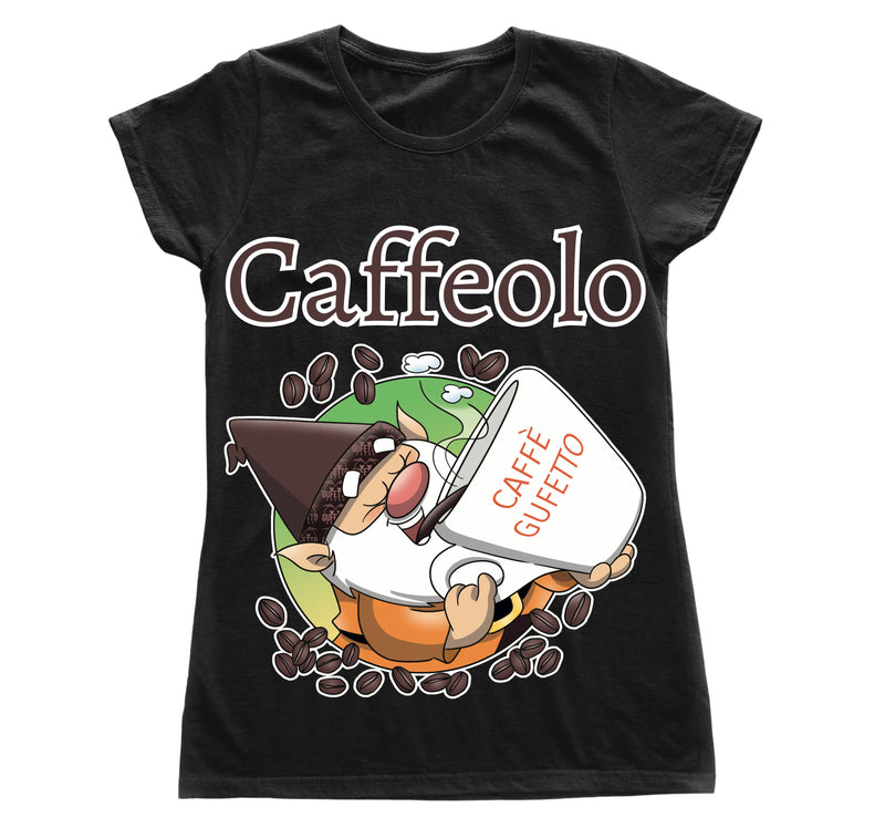 T-shirt Donna CAFFEOLO 2 ( C300089438 ) - Gufetto Brand 