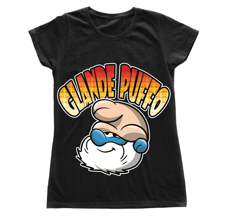 T-shirt Donna GLANDE PUFFO ( GP12098462837 ) - Gufetto Brand 