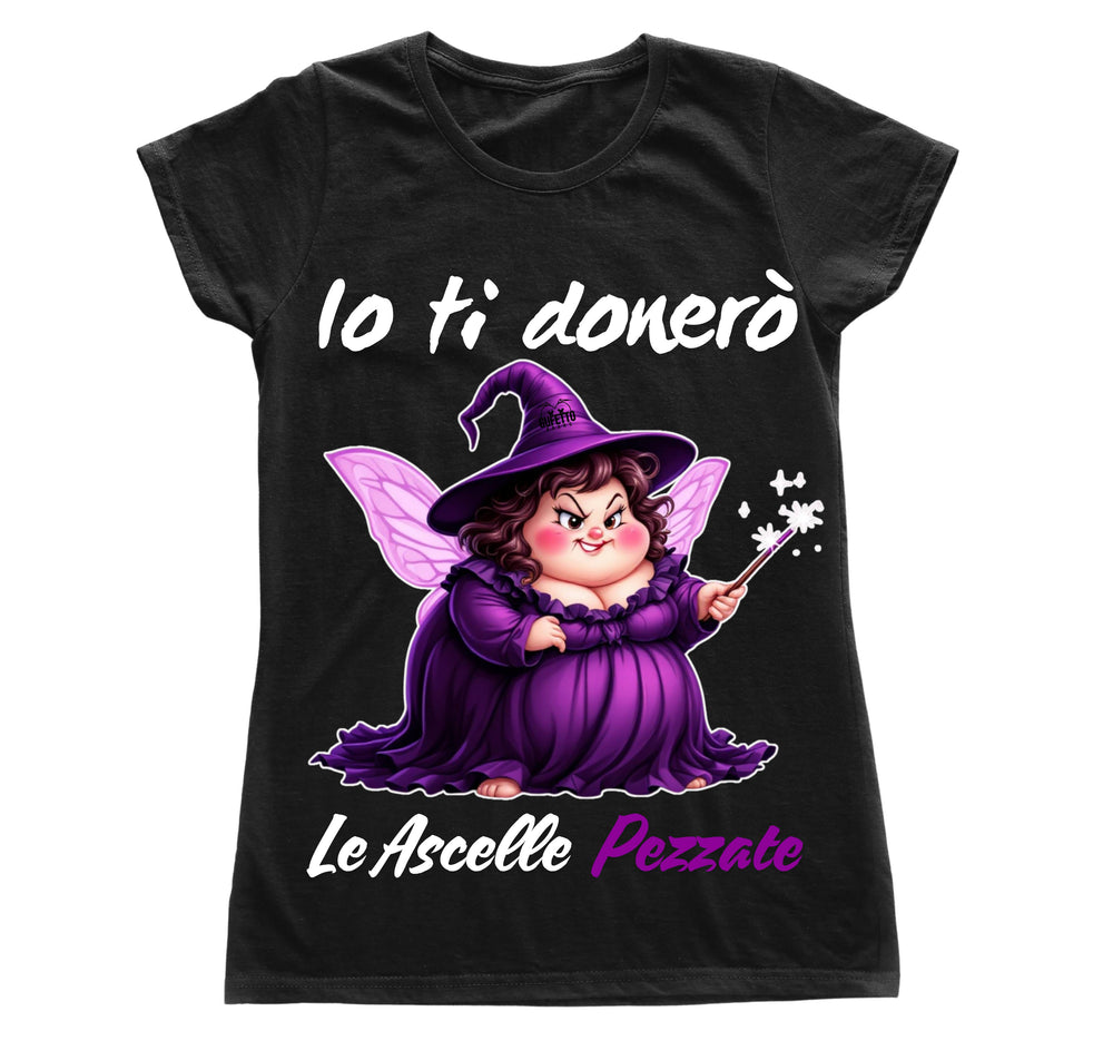 T-shirt Donna Le Fatine Ignoranti ASCELLE PEZZATE ( AP46098845 ) - Gufetto Brand 