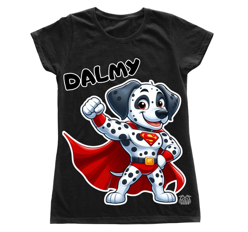 T-shirt Donna DALMY SUPER EROE ( DA8936574896 ) - Gufetto Brand 