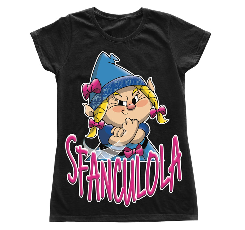 T-shirt Donna SFANCULOLA ( SF9888651209 ) - Gufetto Brand 