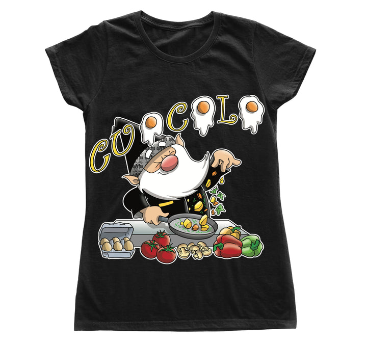 T-shirt Donna CUOCOLO ( CU890352647 ) - Gufetto Brand 