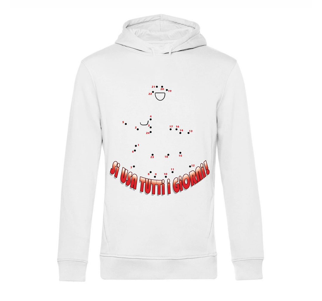 Felpa Uomo Unisci i Puntini ( DITO MEDIO ) ( AR56091234 ) - Gufetto Brand 