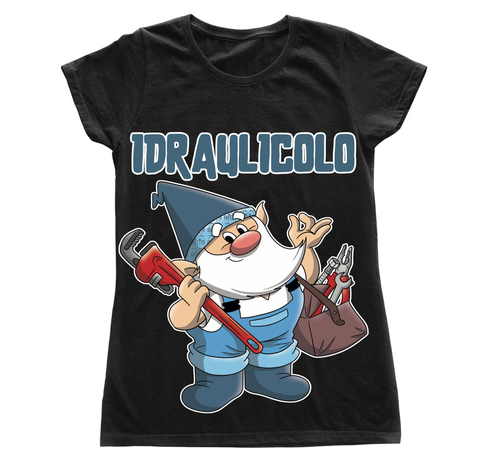 T-shirt Donna IDRAULICOLO ( ID09831267 ) - Gufetto Brand 