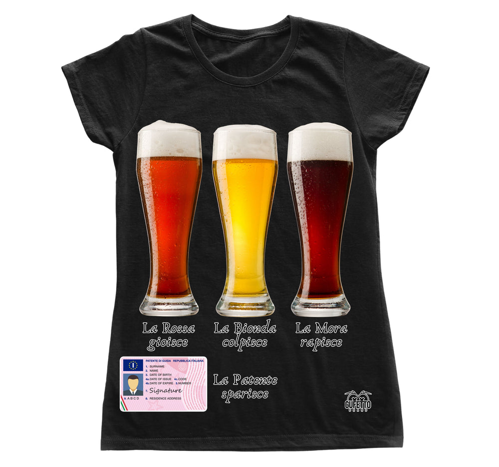 T-shirt Donna BIONDA ( B501897320 ) - Gufetto Brand 