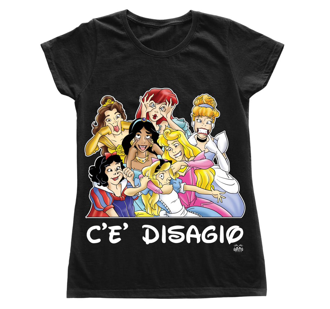T-shirt Donna PRINCIPESSE NEW ( P7854123 ) - Gufetto Brand 