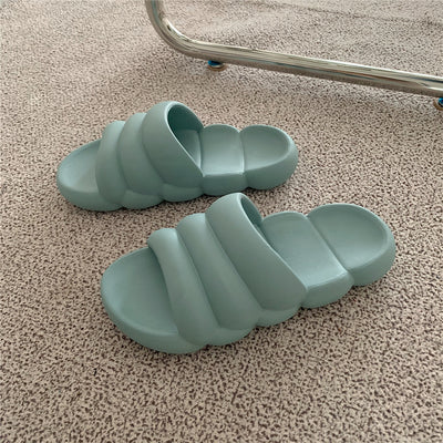 Sandali e pantofole in stile giapponese tinta unita Pantofole da bagno antiscivolo - Gufetto Brand 