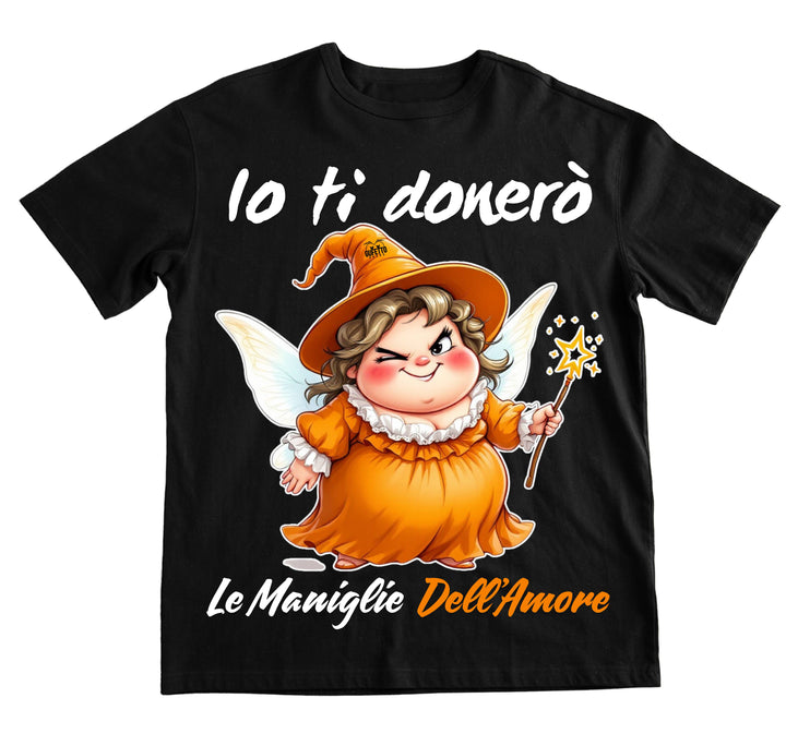 T-shirt Uomo Le Fatine Ignoranti MANIGLIE DELL'AMORE ( MA76123546 ) - Gufetto Brand 