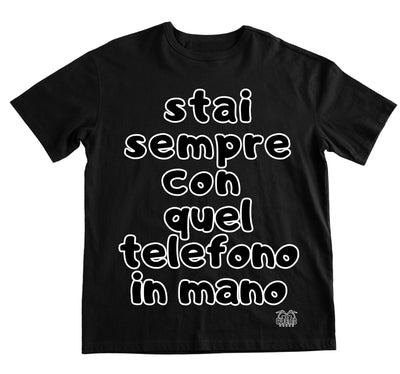 T-shirt Uomo TELEFONO ( TE5263857496 ) - Gufetto Brand 