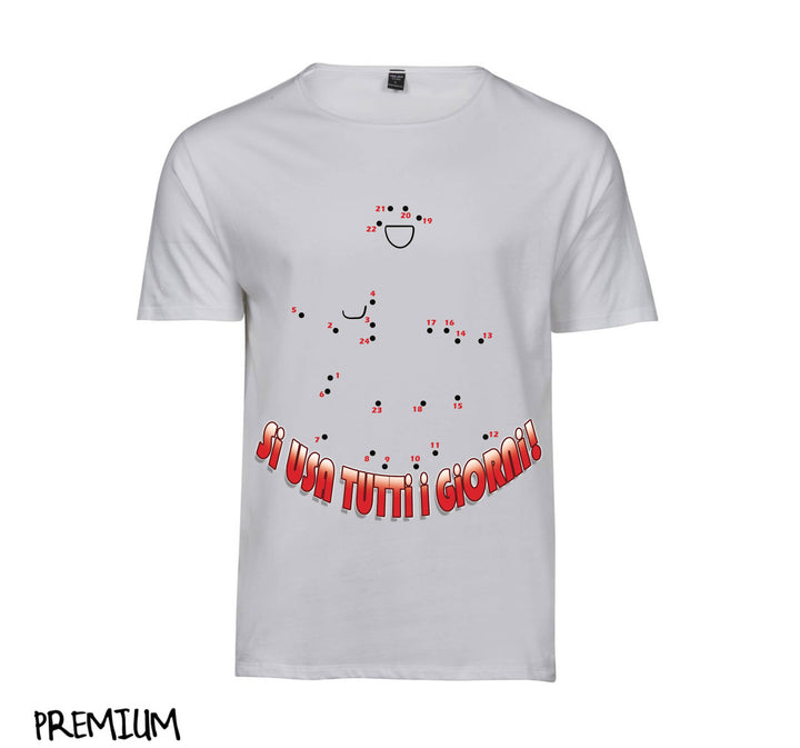 T-shirt Donna Unisci i Puntini  ( DITO MEDIO ) ( AR56091234 ) - Gufetto Brand 