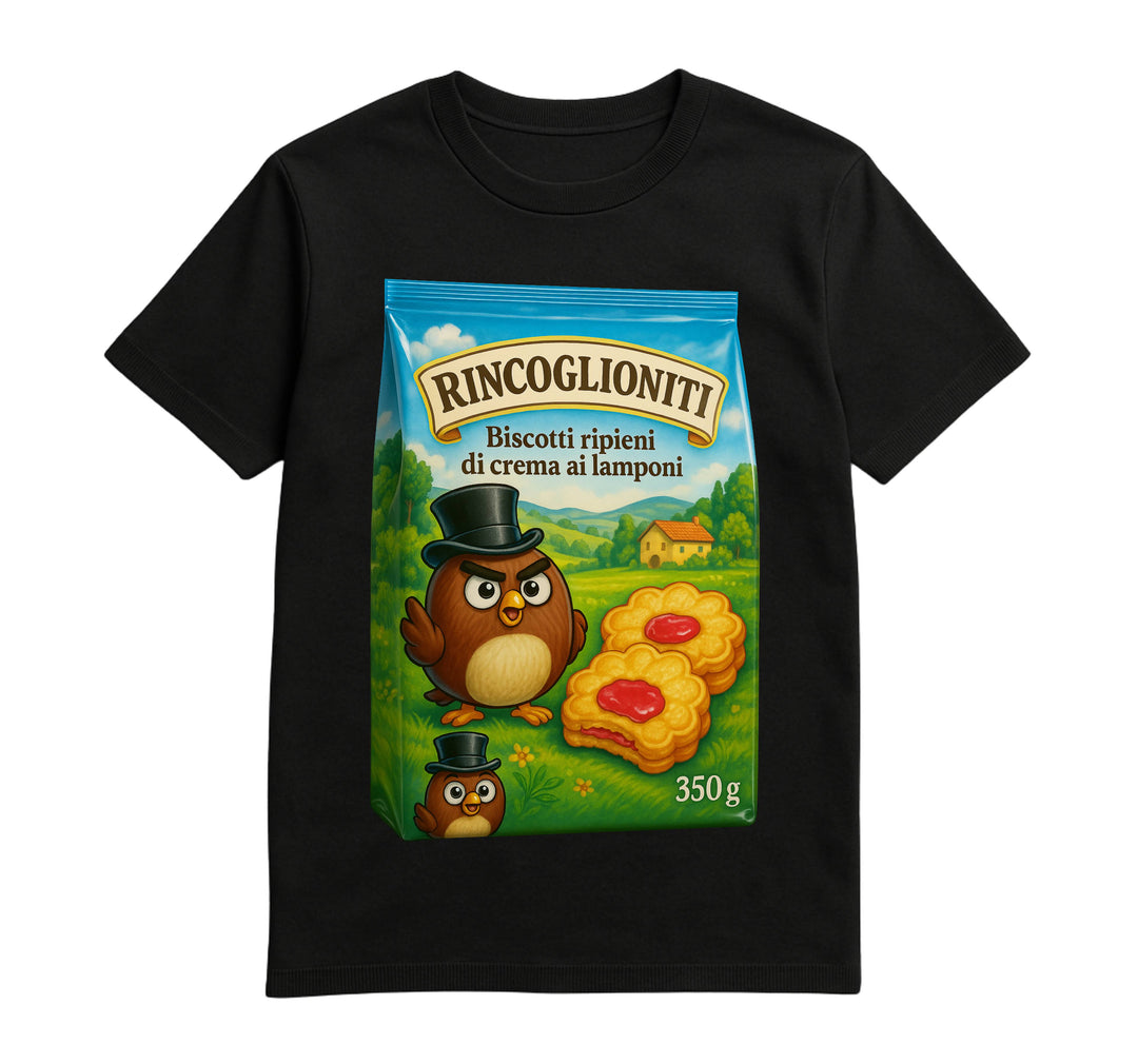 T-shirt Uomo BISCOTTI RINCOGLIONITI ( BR560987345 ) - Gufetto Brand 