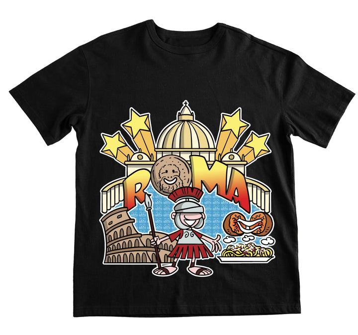T-shirt Uomo ROMA ( RM89028364750 ) - Gufetto Brand 