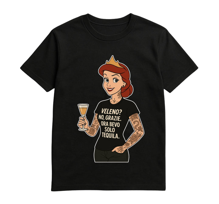 T-shirt Uomo PRINCIPESSA TEQUILA ( TE5498675 ) - Gufetto Brand 