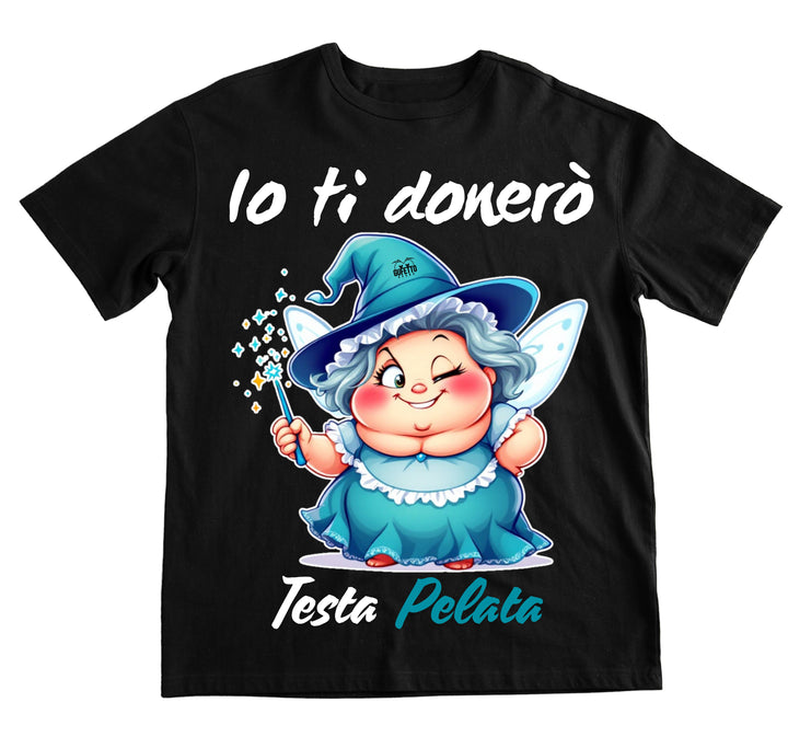 T-shirt Uomo Le Fatine Ignoranti TESTA PELATA ( TP9082345 ) - Gufetto Brand 