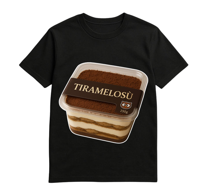 T-shirt Uomo TIRAMELOSU' ( TI8542365987 ) - Gufetto Brand 
