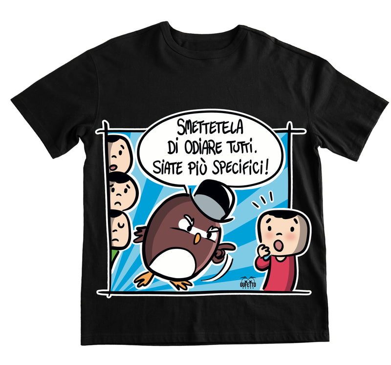 T shirt on sale odio tutti