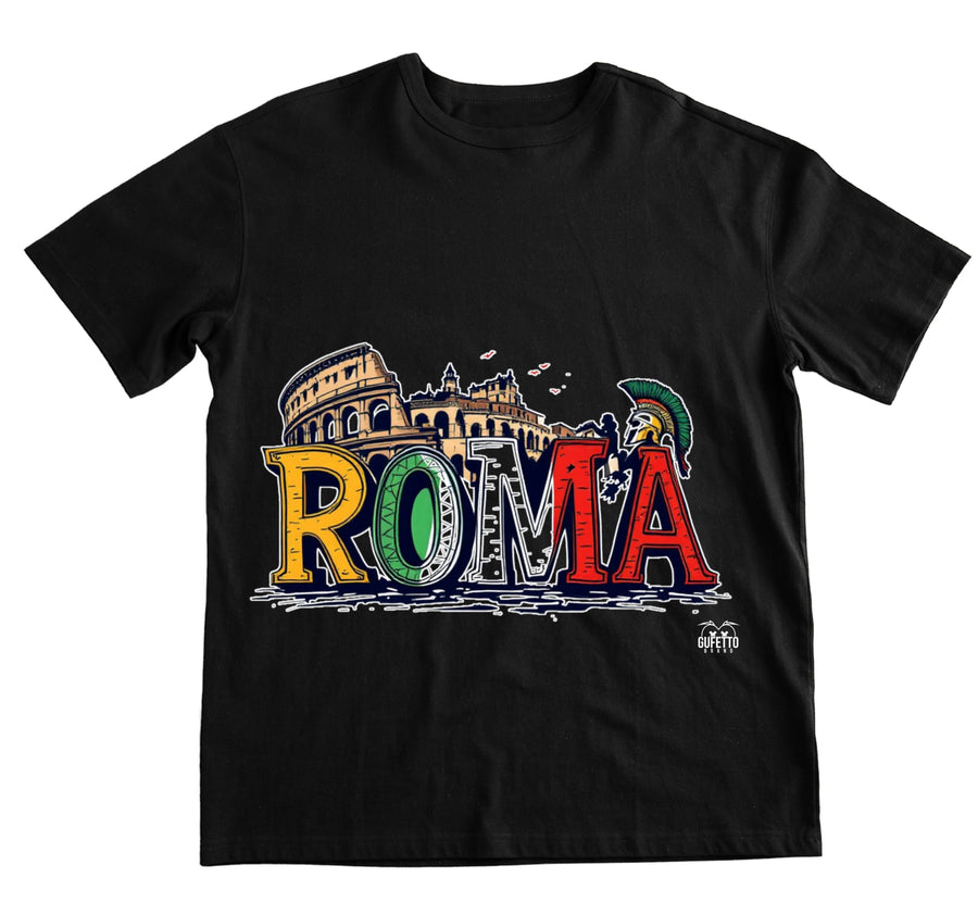 T-shirt Uomo ROMA ( RM0423574 ) - Gufetto Brand 