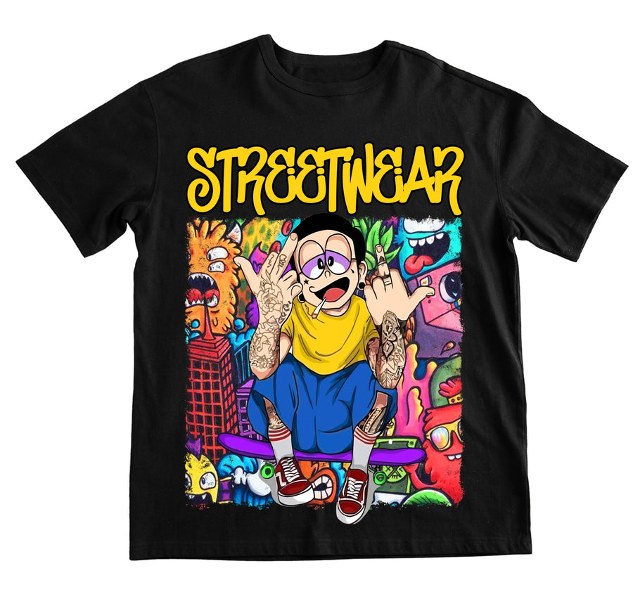 T-shirt Uomo STREET ( ST490867456 ) - Gufetto Brand 