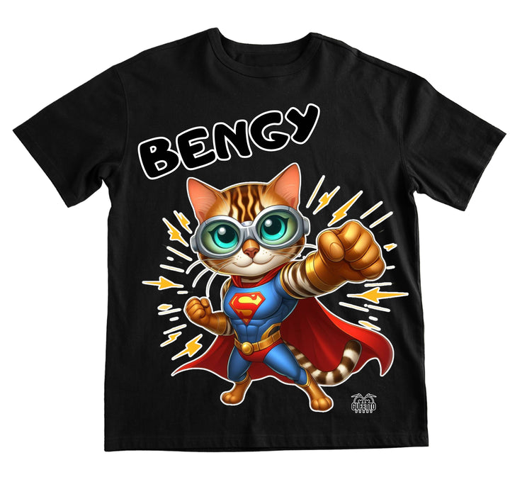 T-shirt Uomo BENGY SUPER EROE BENGALA ( BE85236589 ) - Gufetto Brand 