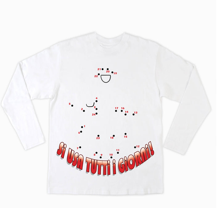 T-shirt Donna Unisci i Puntini  ( DITO MEDIO ) ( AR56091234 ) - Gufetto Brand 