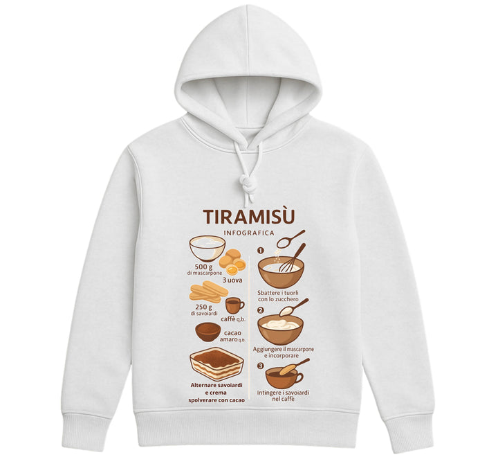 Felpa donna TIRAMISU' ( TI709843256 ) - Gufetto Brand 