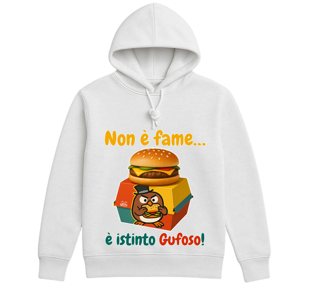 Felpa Uomo GUFETTO BURGER ( GB570987243 ) - Gufetto Brand 