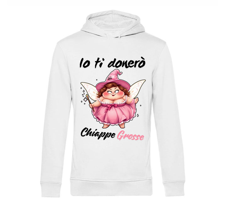 Felpa uomo Le Fatine Ignoranti CHIAPPE GROSSE ( CG7098452 ) - Gufetto Brand 