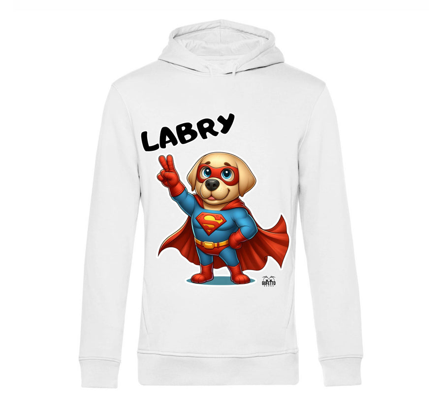 Felpa donna LABRY SUPER EROE ( LA1364978569 ) - Gufetto Brand 