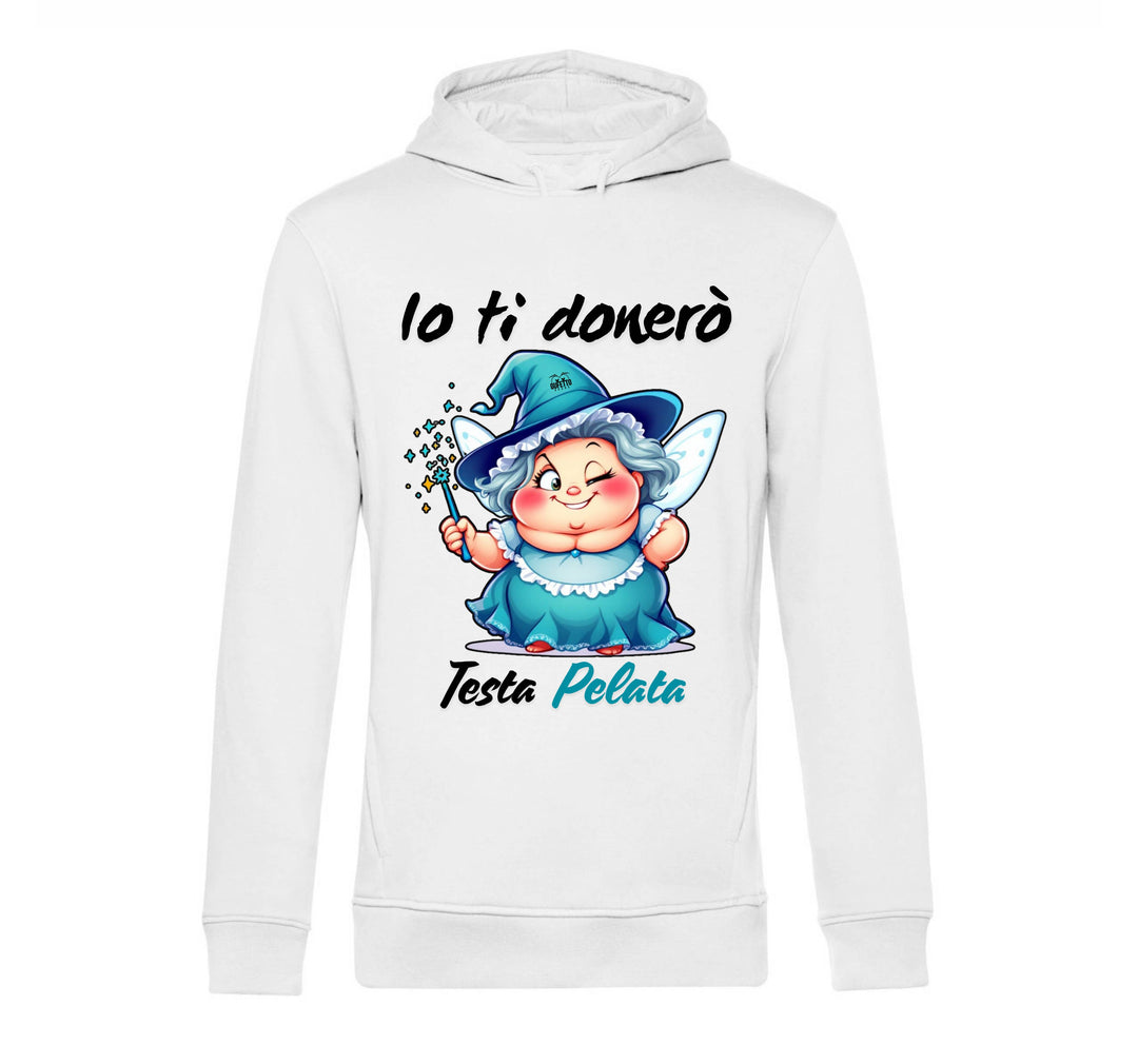 Felpa uomo Le Fatine Ignoranti TESTA PELATA ( TP9082345 ) - Gufetto Brand 