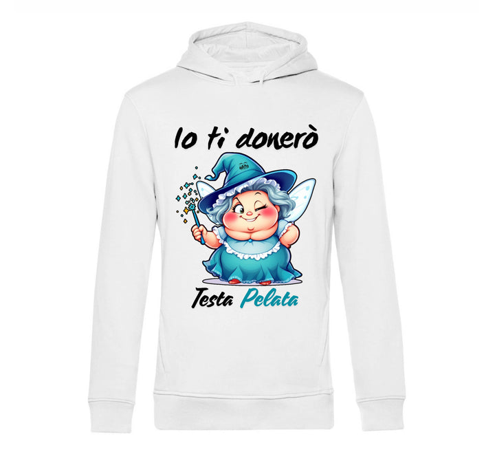 Felpa uomo Le Fatine Ignoranti TESTA PELATA ( TP9082345 ) - Gufetto Brand 