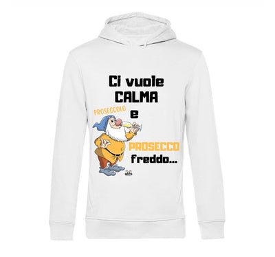 Felpa donna PROSECCO FREDDO ( PF450982345 ) - Gufetto Brand 