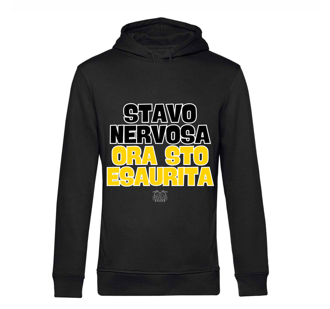 Felpa Uomo NERVOSA ( ST9365734099856 ) - Gufetto Brand 