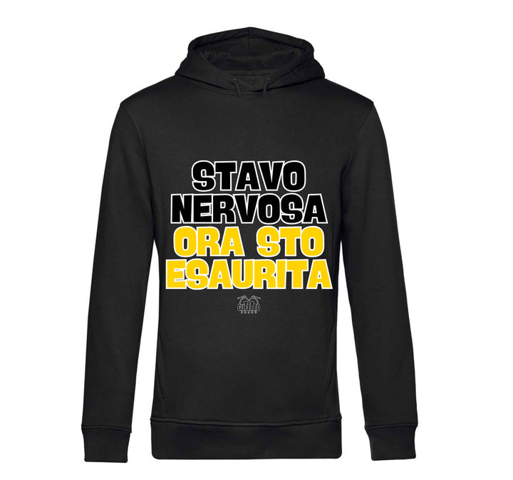Felpa Uomo NERVOSA ( ST9365734099856 ) - Gufetto Brand 