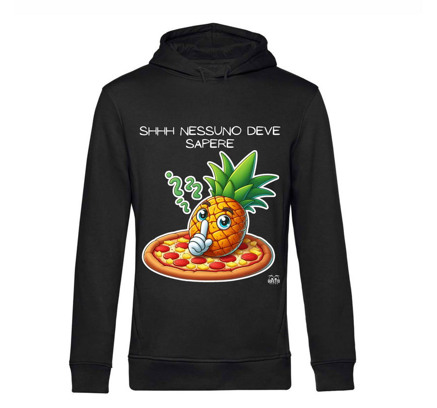 Felpa Uomo PIZZA ANANAS ( AP67893276 ) - Gufetto Brand 