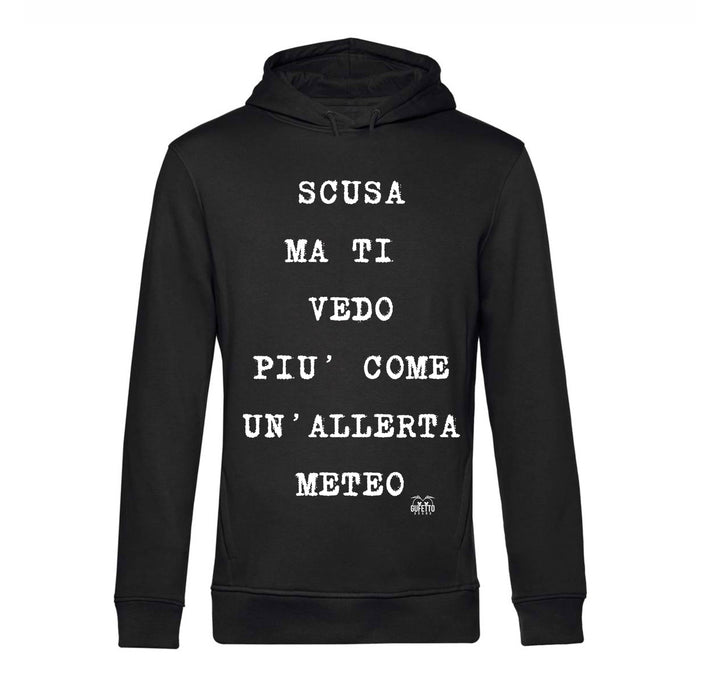 Felpa Uomo ALLERTA METEO ( AL50985647 ) - Gufetto Brand 