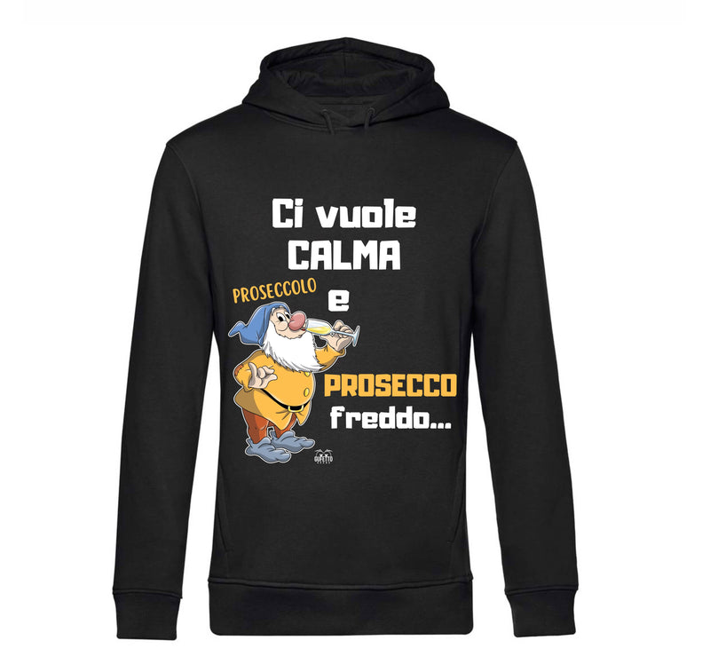 Felpa Uomo PROSECCO FREDDO ( PF450982345 ) - Gufetto Brand 