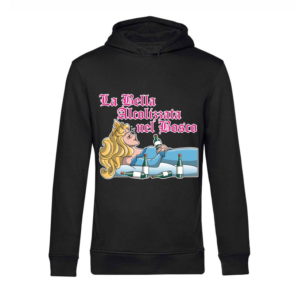 Felpa donna LA BELLA ALCOLIZZATA ( AL670423091 ) - Gufetto Brand 