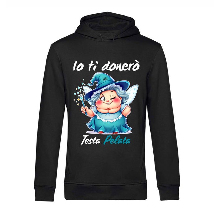 Felpa uomo Le Fatine Ignoranti TESTA PELATA ( TP9082345 ) - Gufetto Brand 