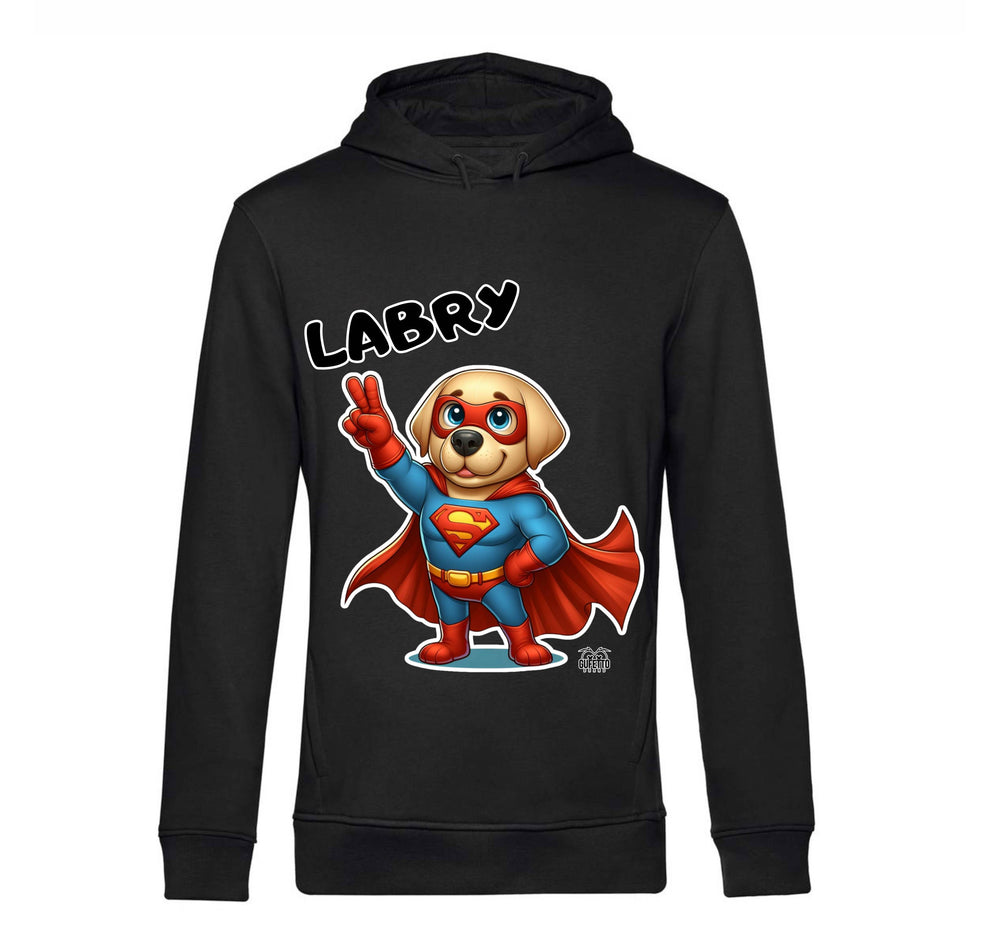 Felpa donna LABRY SUPER EROE ( LA1364978569 ) - Gufetto Brand 