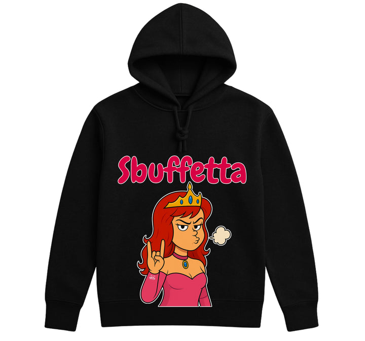 Felpa donna Principesse 2.0 SBUFFETTA ( SB890623457 ) - Gufetto Brand 