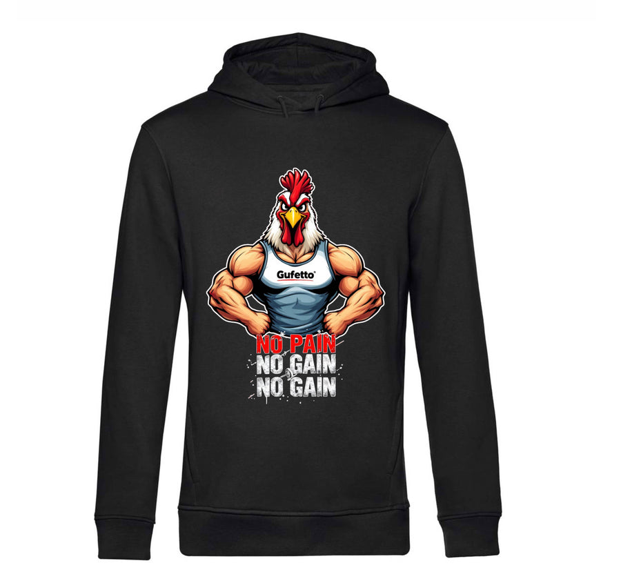 Felpa Uomo NO PAIN ( NO6709876 ) - Gufetto Brand 