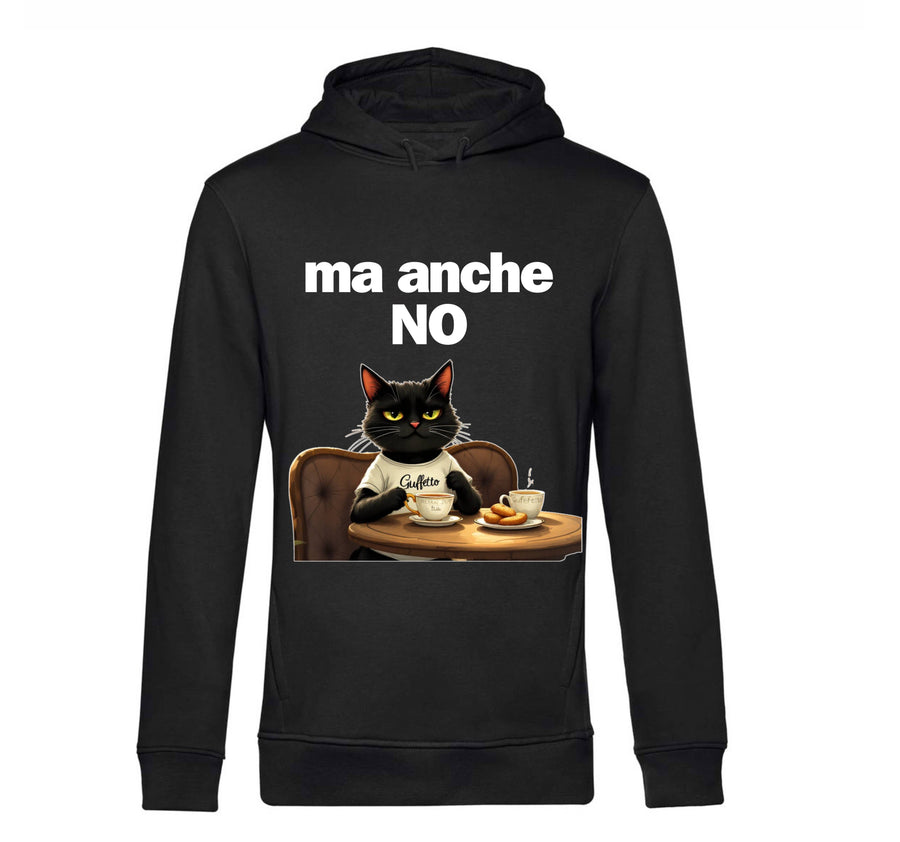 Felpa Uomo MA ANCHE NO ( MO450986645 ) - Gufetto Brand 