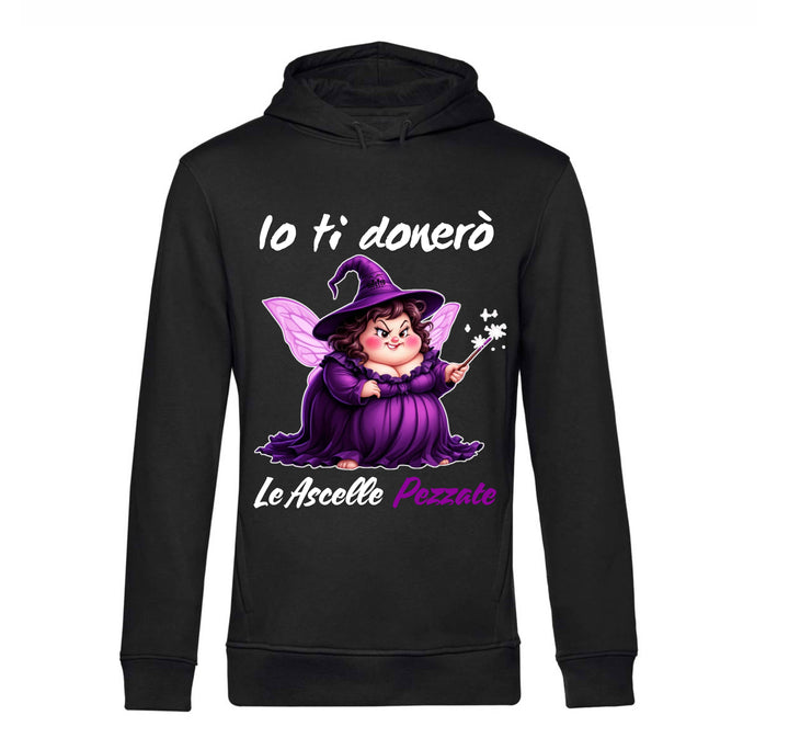Felpa uomo Le Fatine Ignoranti ASCELLE PEZZATE ( AP46098845 ) - Gufetto Brand 