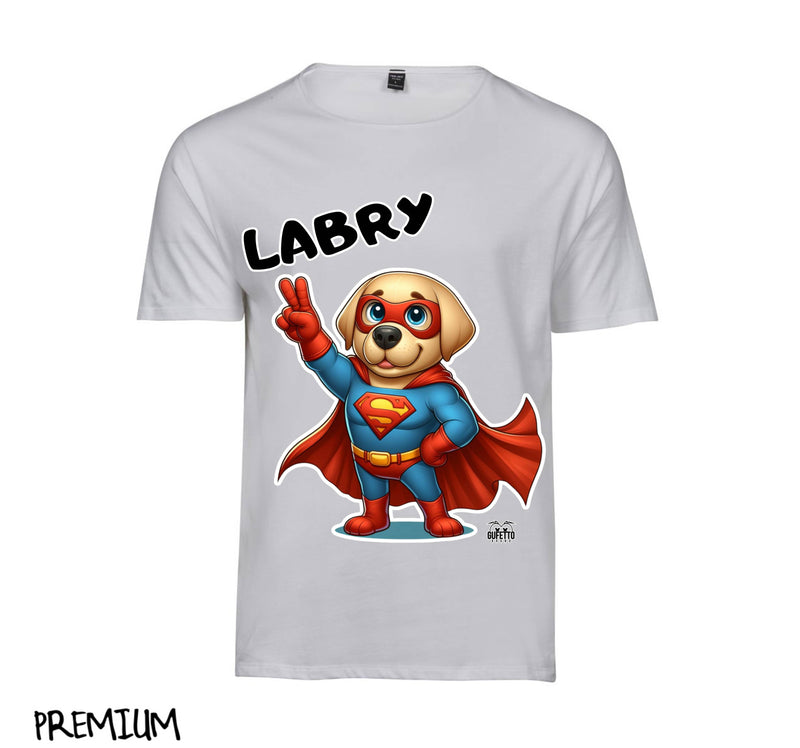 T-shirt Donna LABRY SUPER EROE ( LA1364978569 ) - Gufetto Brand 