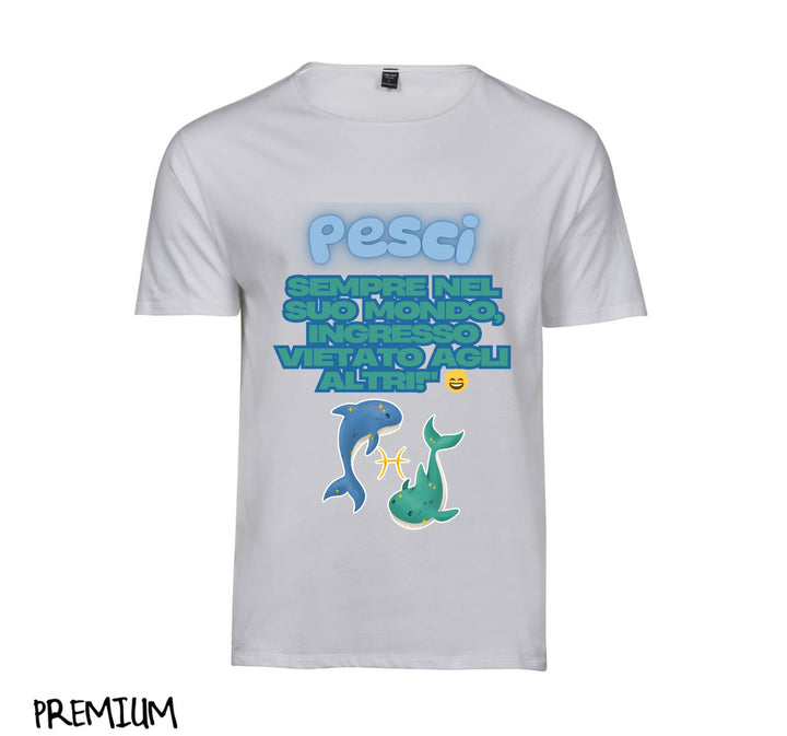 T-shirt Uomo PESCI ( PE09765432 ) - Gufetto Brand 