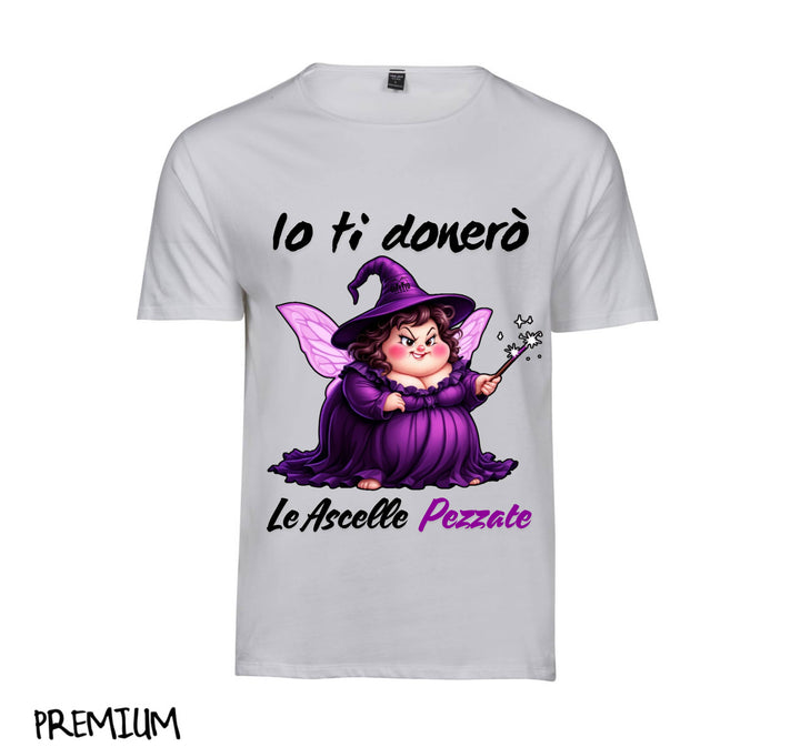 T-shirt Donna Le Fatine Ignoranti ASCELLE PEZZATE ( AP46098845 ) - Gufetto Brand 