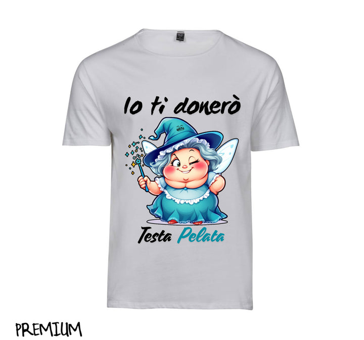 T-shirt Donna Le Fatine Ignoranti TESTA PELATA ( TP9082345 ) - Gufetto Brand 